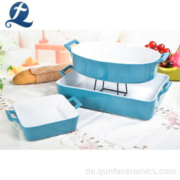 Ofen Safe Backware Steinzeug Brot Backpfanne Set